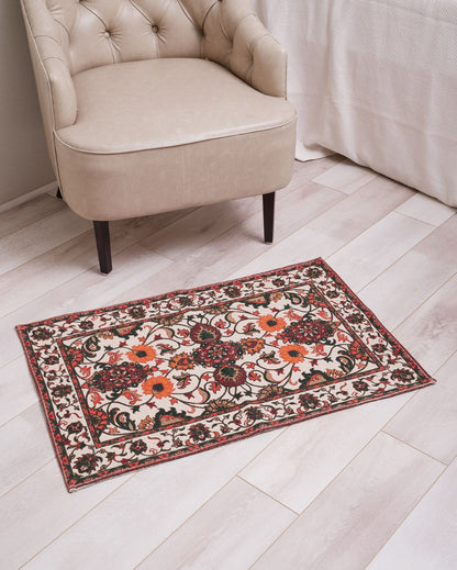 Cotton Jaisalmer Printed Rug | 35 x 23 inches