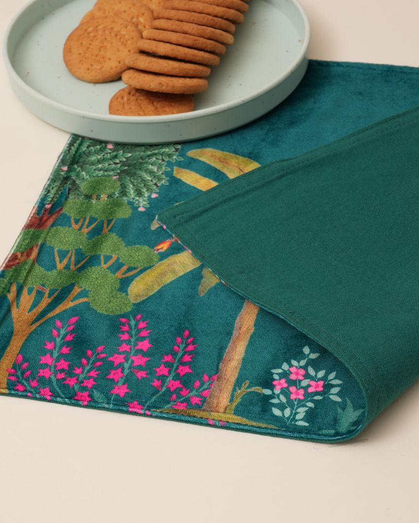 Udyan Printed Placemat | Set of 6 | 18 x 13 inches