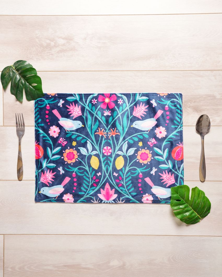 Dream Garden Printed Placemat | Set of 6 | 18 x 13 inches