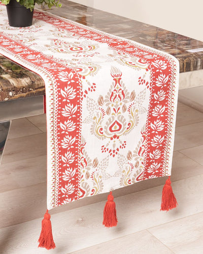 Gerua Cotton Printed Table Runner | 72 x 13 inches