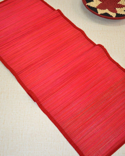 Simple Bamboo Plain Medium Table Runner | 48 x 13 inches
