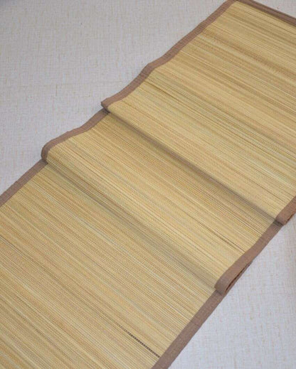 Bamboo Plain Natural Table Runner | 48 x 13 inches