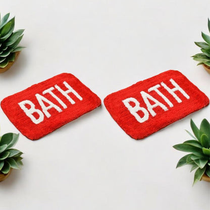 Effective Microfiber Bathmat | Set of 2 | 24 × 16 Inches