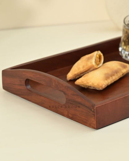 Classy Wooden Serving Tray