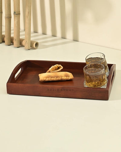 Classy Wooden Serving Tray