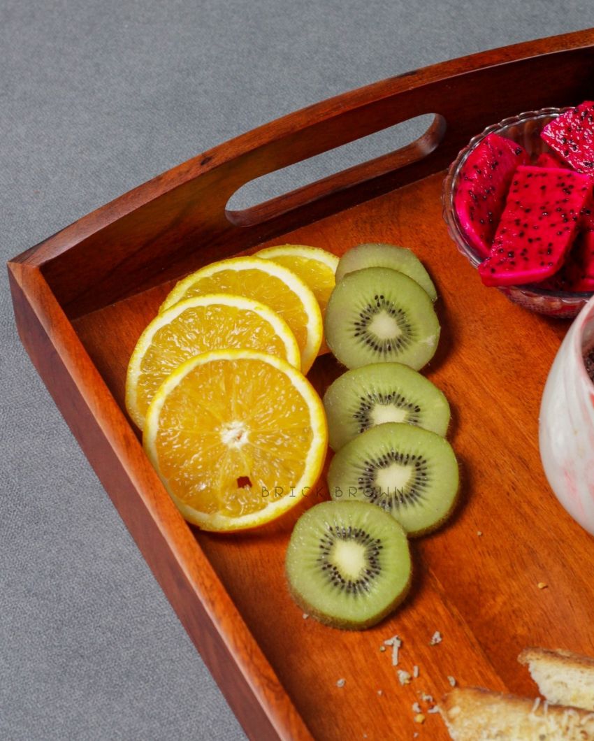 Classy Wooden Serving Tray