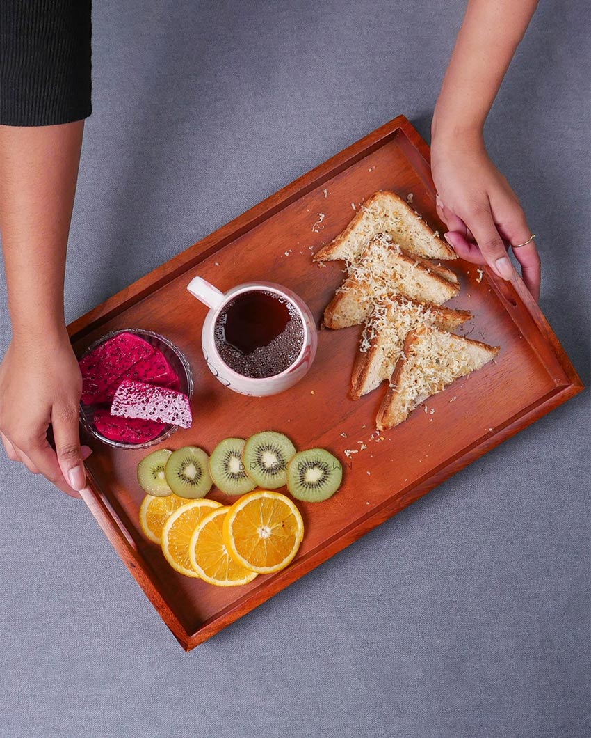 Classy Wooden Serving Tray