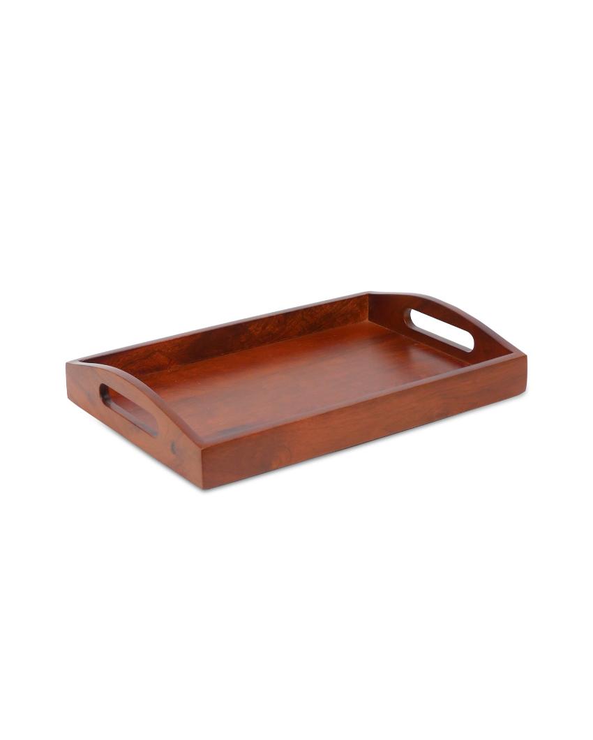 Classy Wooden Serving Tray