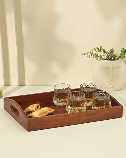 Classy Wooden Serving Tray