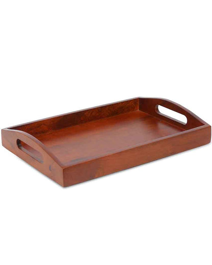 Classy Wooden Serving Tray 16 Inches