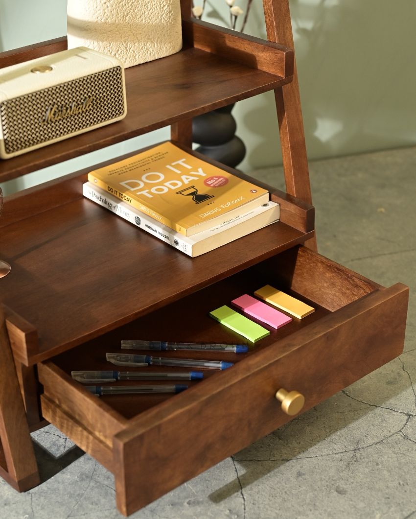 Versatile Wooden Organizer With Drawer | 18 x 10 x 18 inches