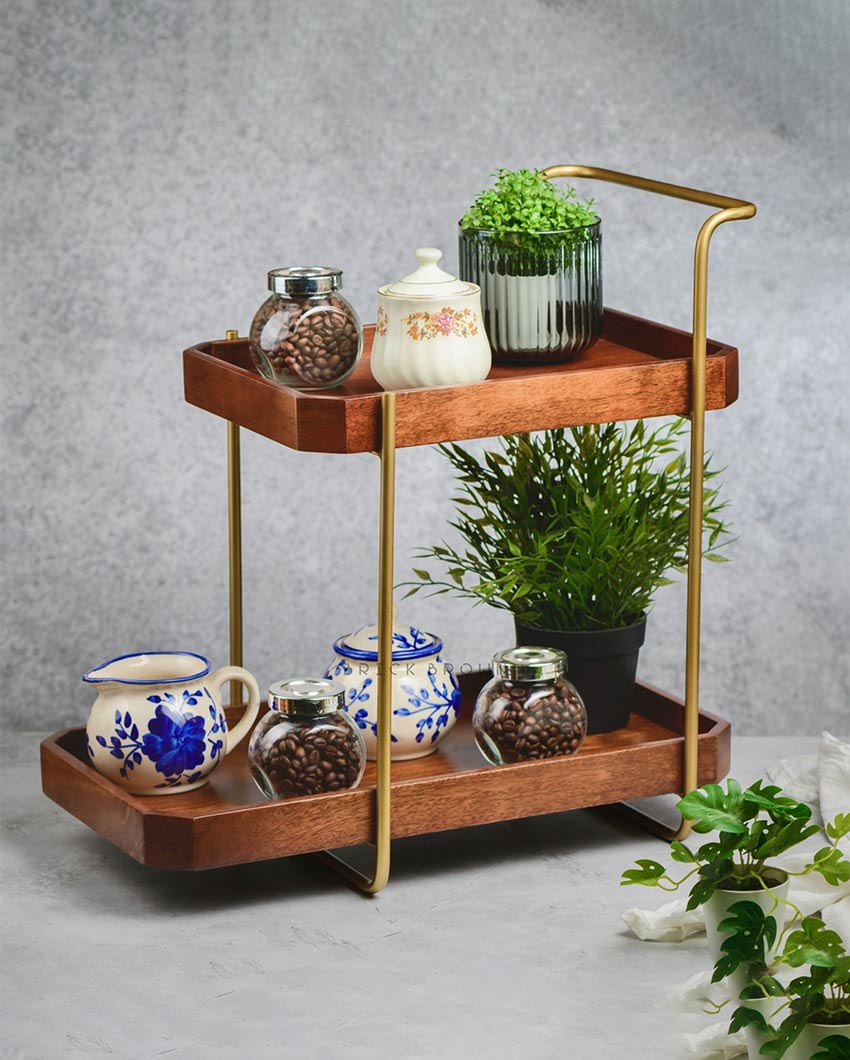 Homeydo Wooden Organizer | 18 x 11 x 18 inches