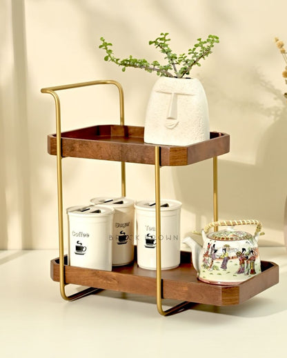 Homeydo Wooden Organizer | 18 x 11 x 18 inches