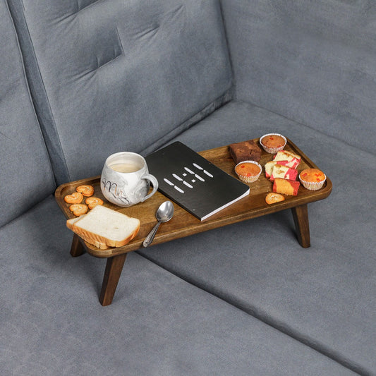 Cocoa High Rise Wooden Platter Title