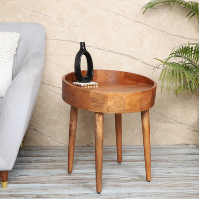 Orbital Woode Accent Table Title