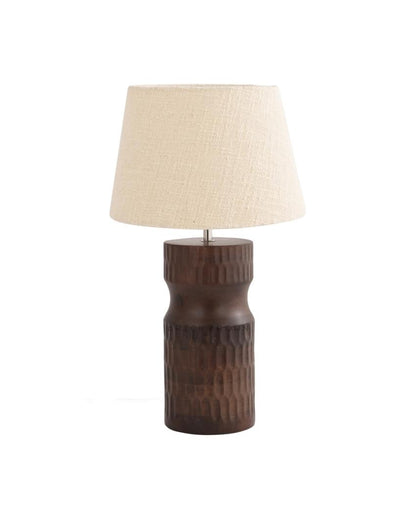 Elegant Carved Crust Table Lamp