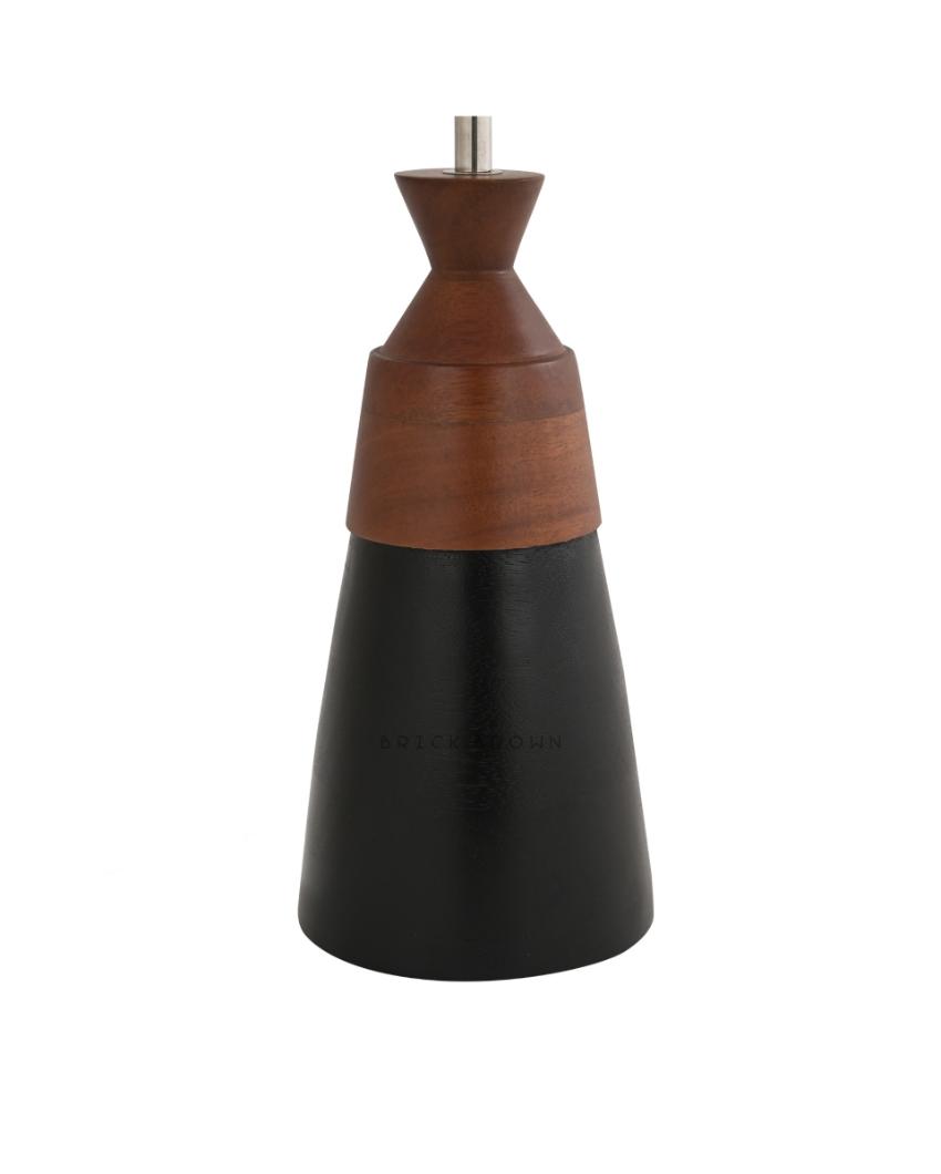 Wooden Base Walnight Table Lamp