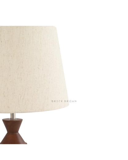 Wooden Base Walnight Table Lamp