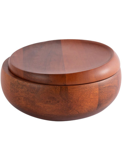 Rhythm Wooden Masala Box | 8.4 x 4.2 inches