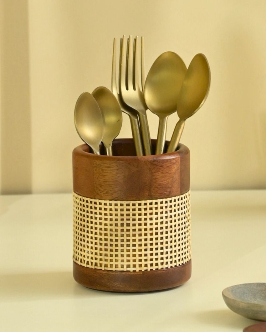 Radiant Tresso Cutlery Holder | 4 x 5 inches
