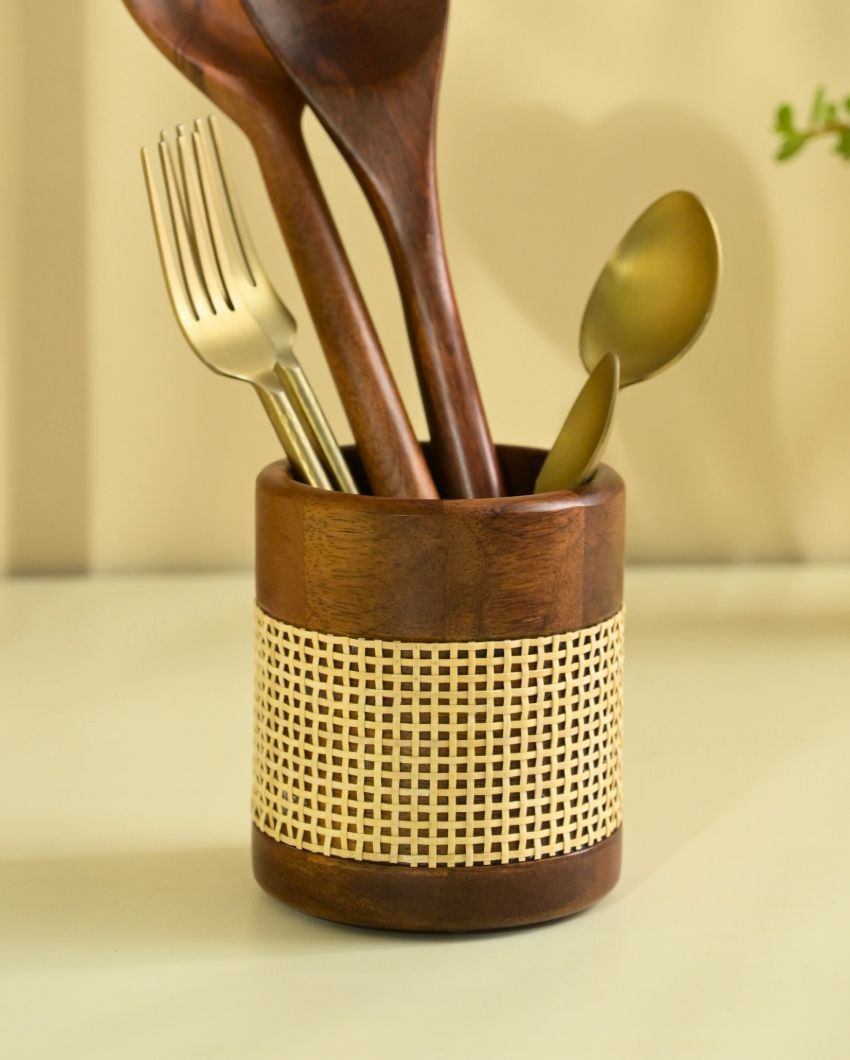 Radiant Tresso Cutlery Holder | 4 x 5 inches