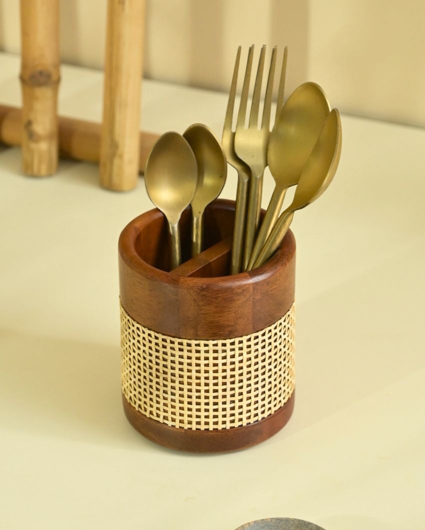 Radiant Tresso Cutlery Holder | 4 x 5 inches