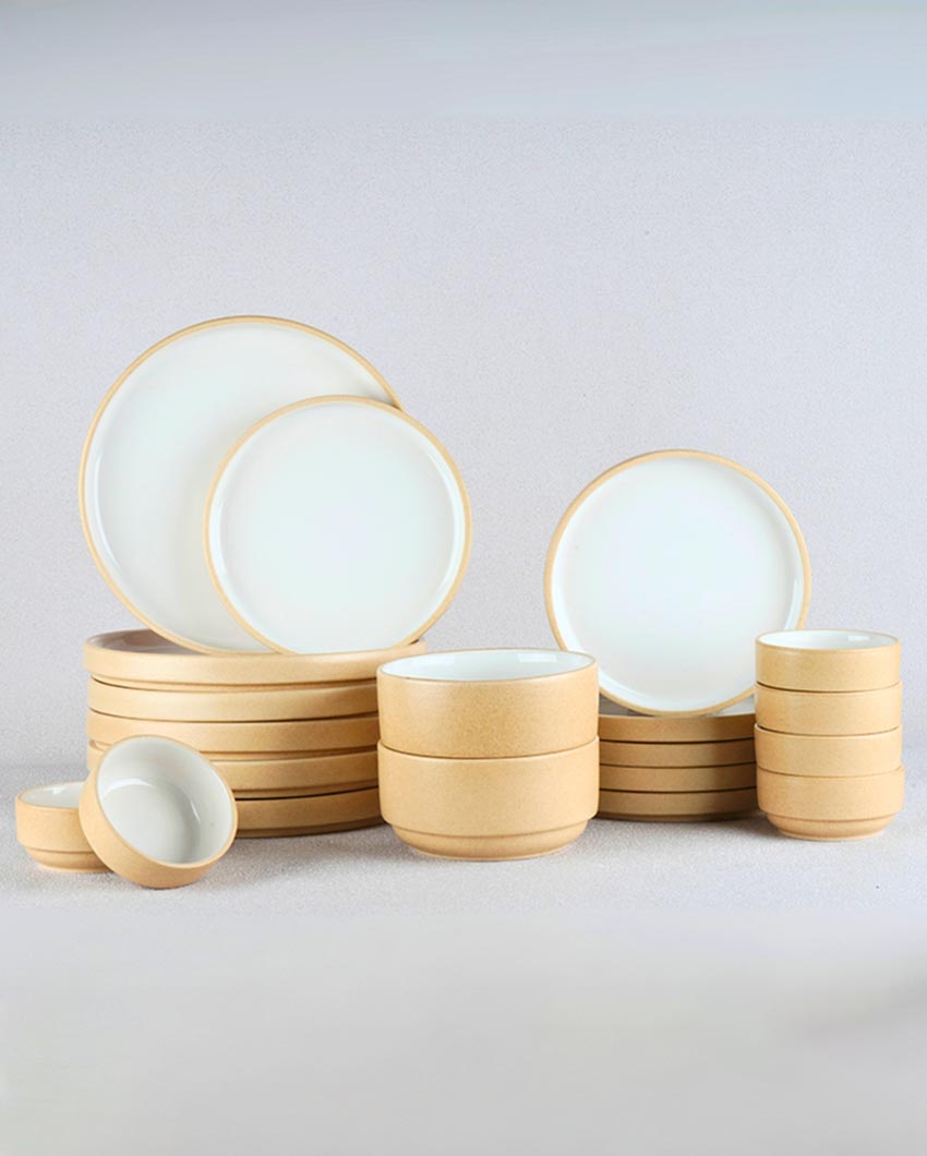 Complete Stoneware Dinner Set | Pack of 20