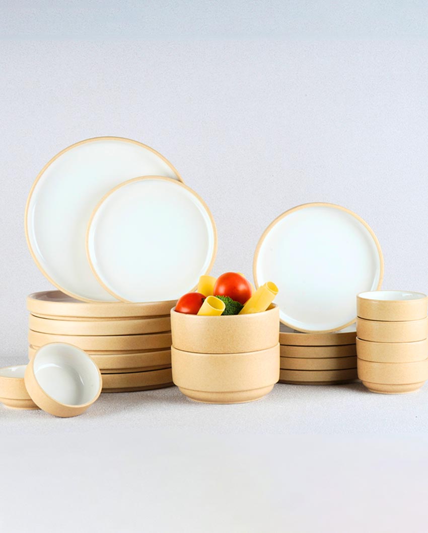Complete Stoneware Dinner Set | Pack of 20