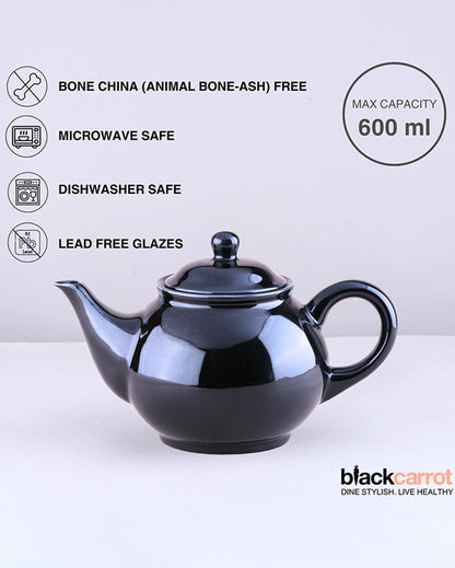 Bold Design Stoneware Kettle | 8 x 8 inches | 600ml
