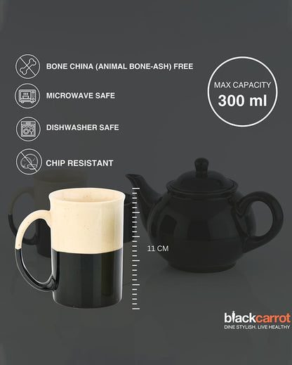 Comfort Style Cozy Coffee Mug with Kettle | Pack of 3