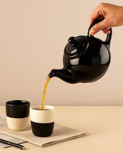 Handcrafted Artisan Cup Kulhad with Kettle | Pack of 3