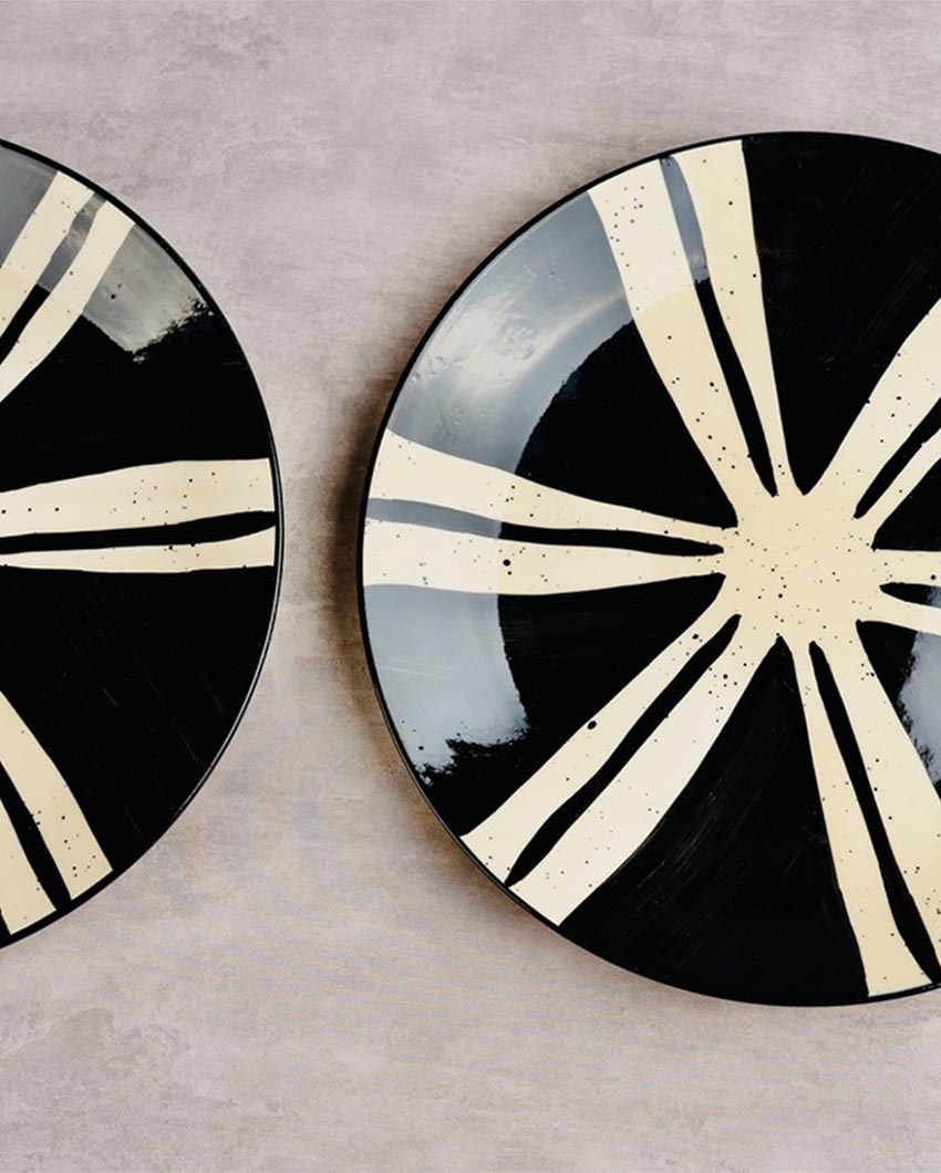 Uniquely Designed Artistic Splash Dinner Set | Pack of 21