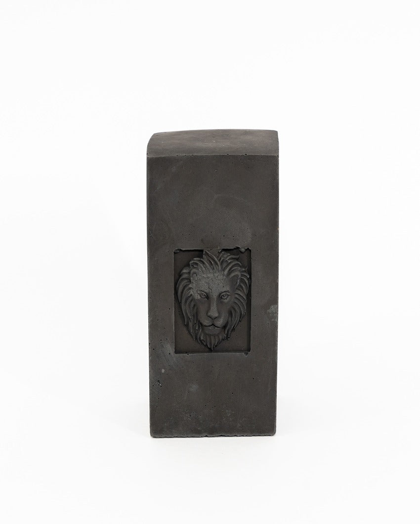 Playful Fun Shape Big Cat Concrete Artifacts | 2 x 2 x 4 inches