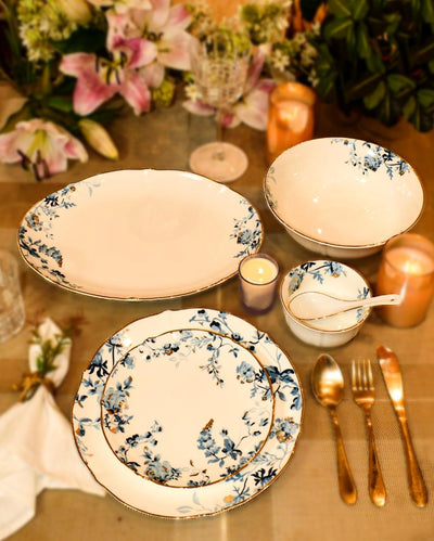 Verona Porcelain Dinner Set | Set of 21