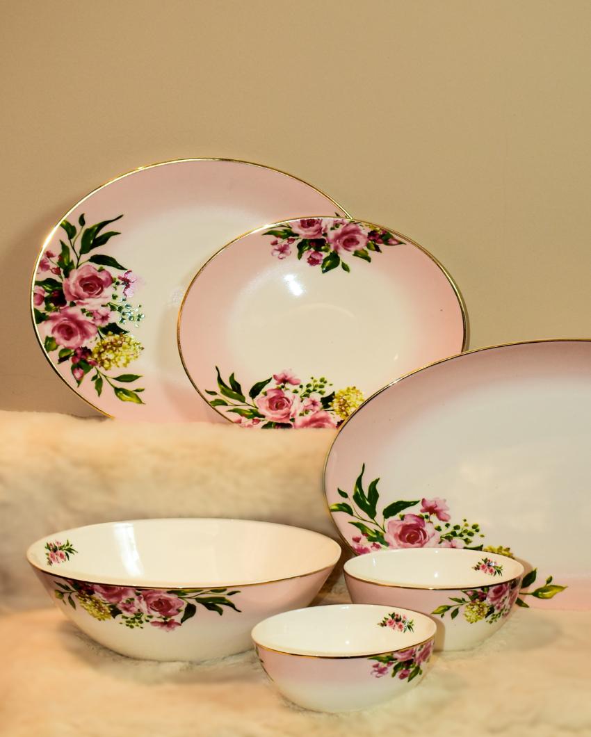 Garland Porcelain Dinner Set | Set of 21