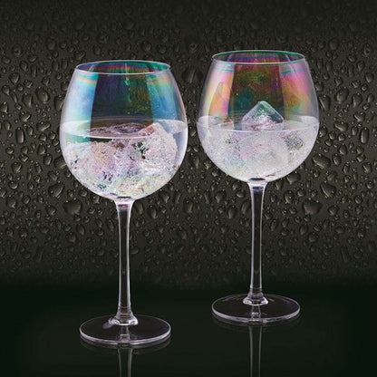 Iridescent Gin Glasses | Set of 2 | 600 ml Default Title
