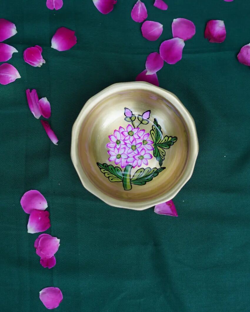 Gulabi Bloom Nut Bowl | 4 inches