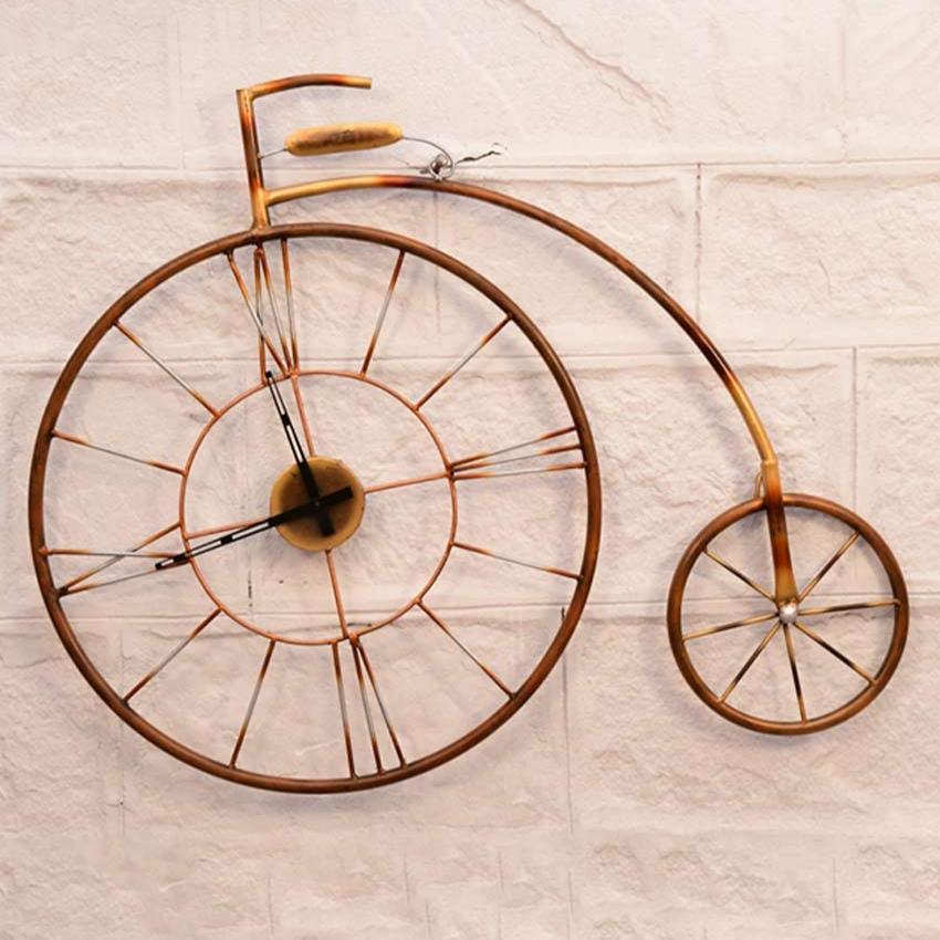 Shading Cycle Iron Wall Clock