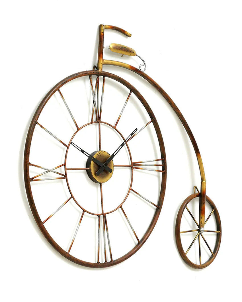 Shading Cycle Iron Wall Clock