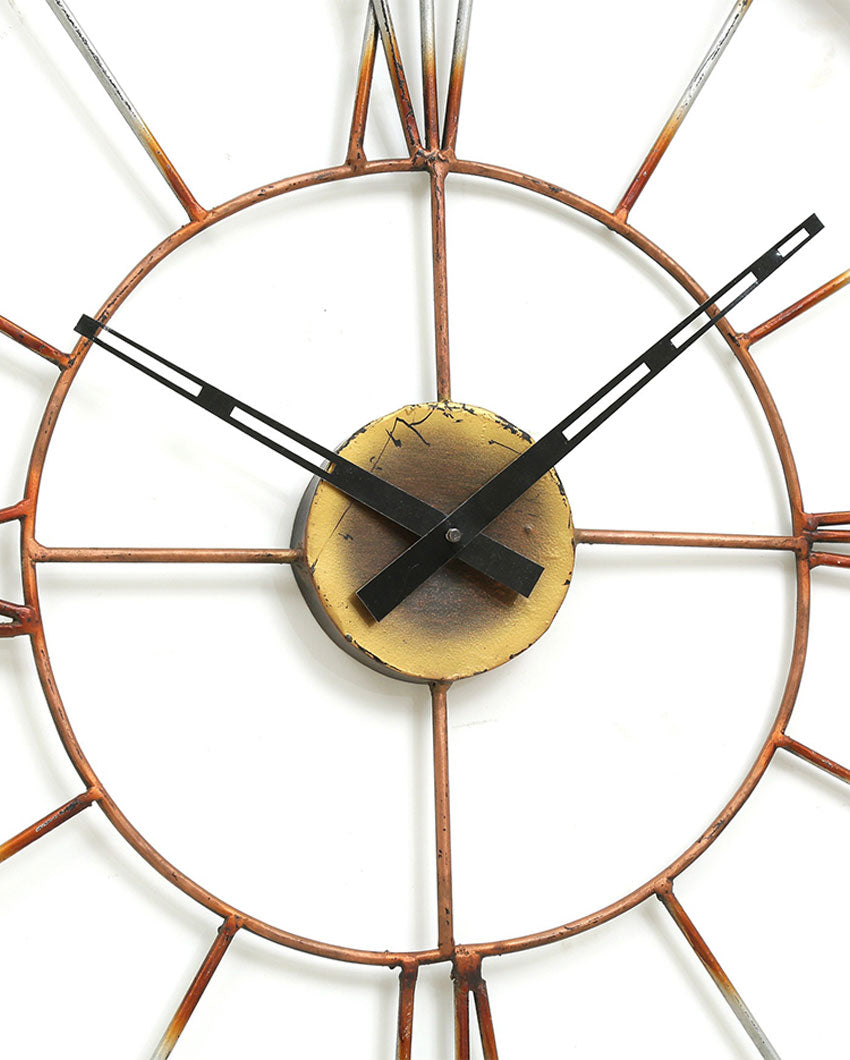 Shading Cycle Iron Wall Clock