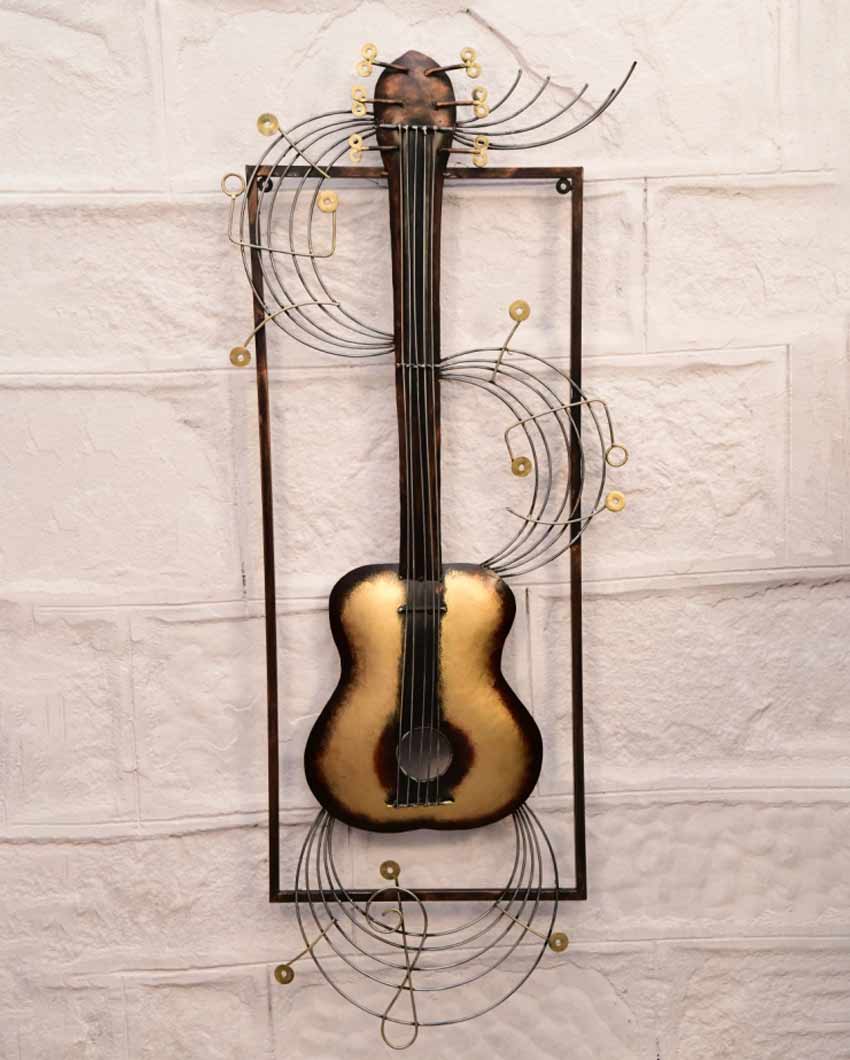 Guitar Iron Wall Décor