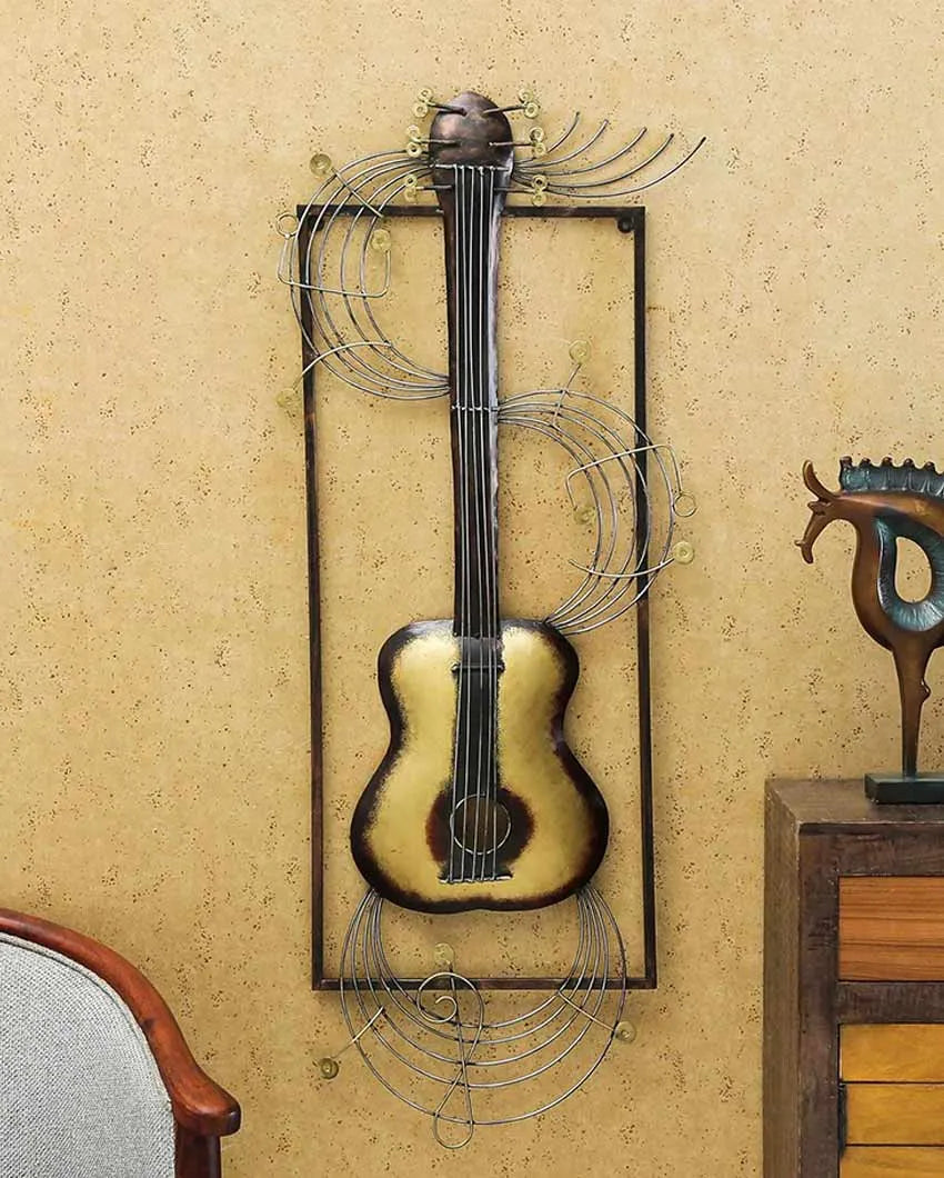 Guitar Iron Wall Décor