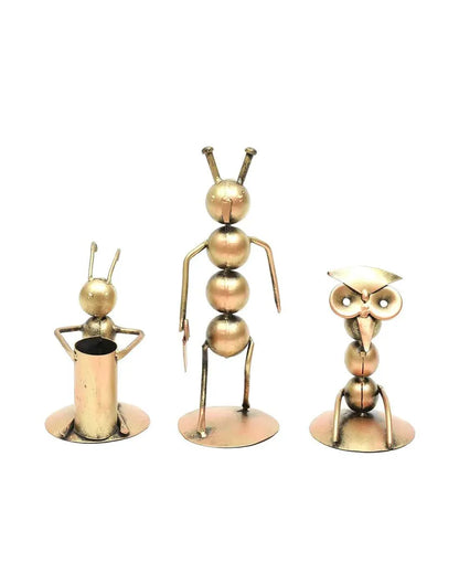 Aunt Musician Iron Wall Décor | Set of 3