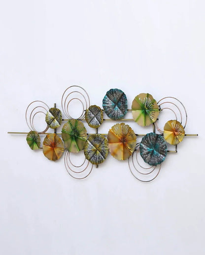 Colorful Bloom Iron Wall Décor | 61 x 2 x 24 inches