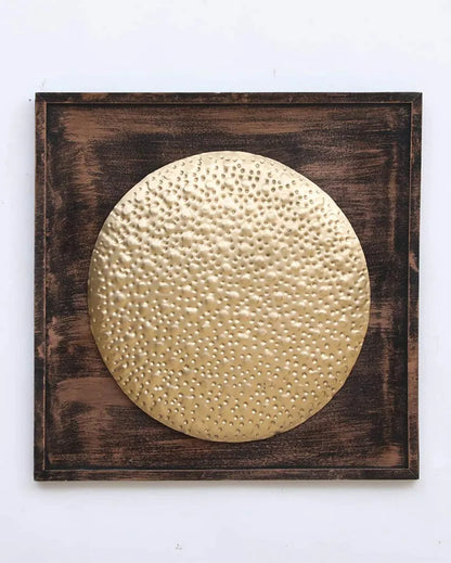 Hammered Round Mdf Wall Décor