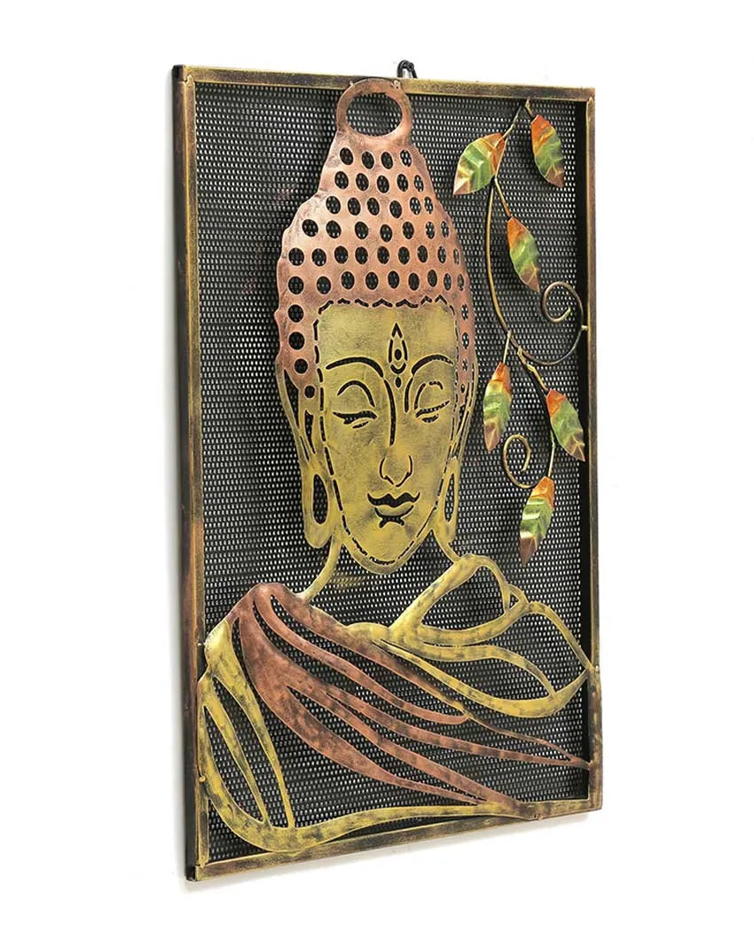 Buddha Frame Iron Wall Décor