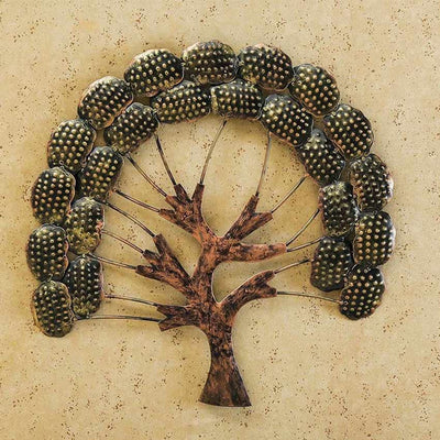 Badal Tree Small Iron Wall Décor