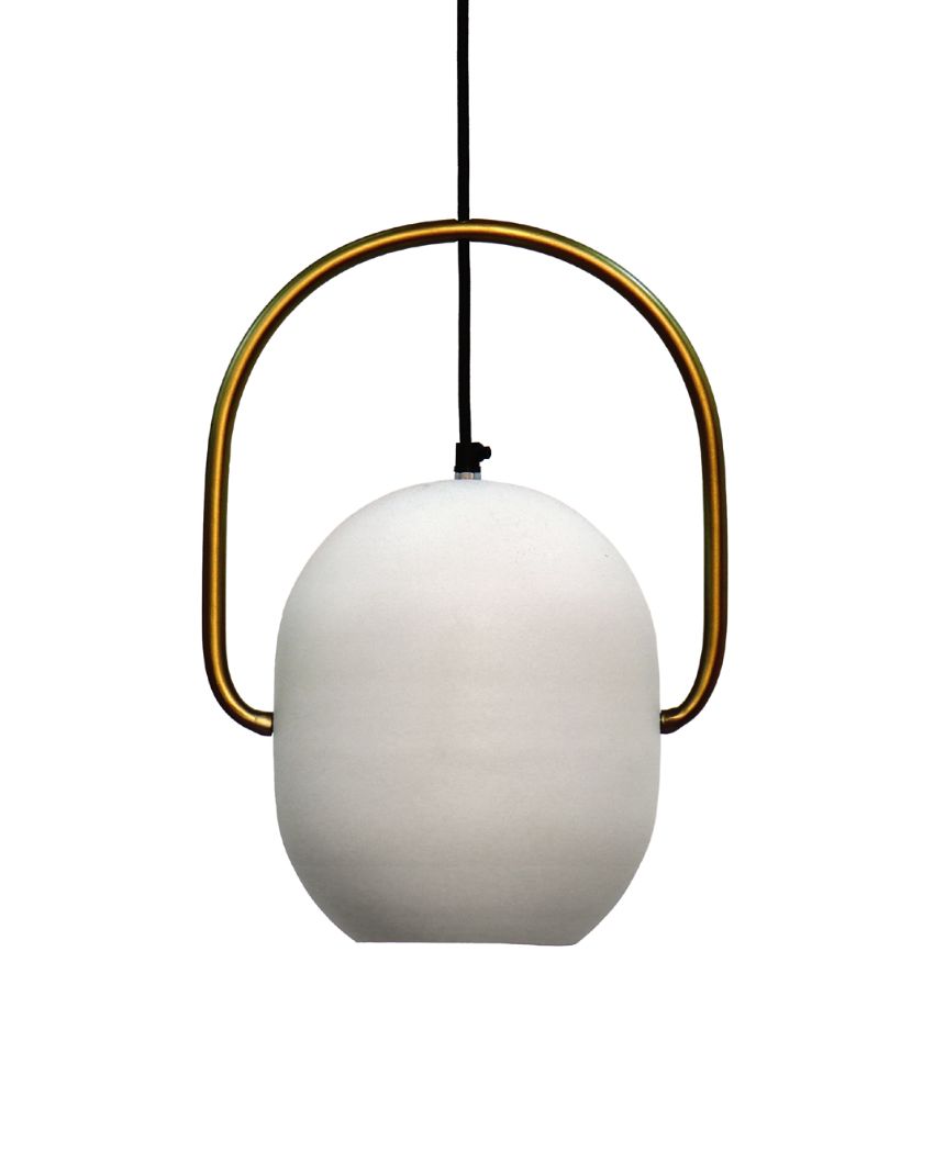 Ezhil White Hanging Lamp