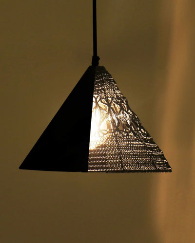 Warind Handcrafted Upward Cone Hanging Lamp