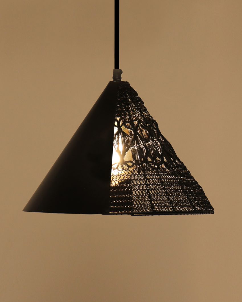 Warind Handcrafted Upward Cone Hanging Lamp